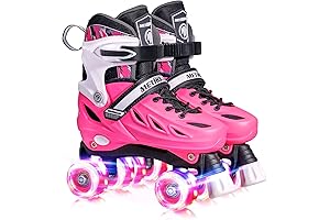 Adjustable Roller Skates for Girls Ages 8-12: METROLLER Rollerskates