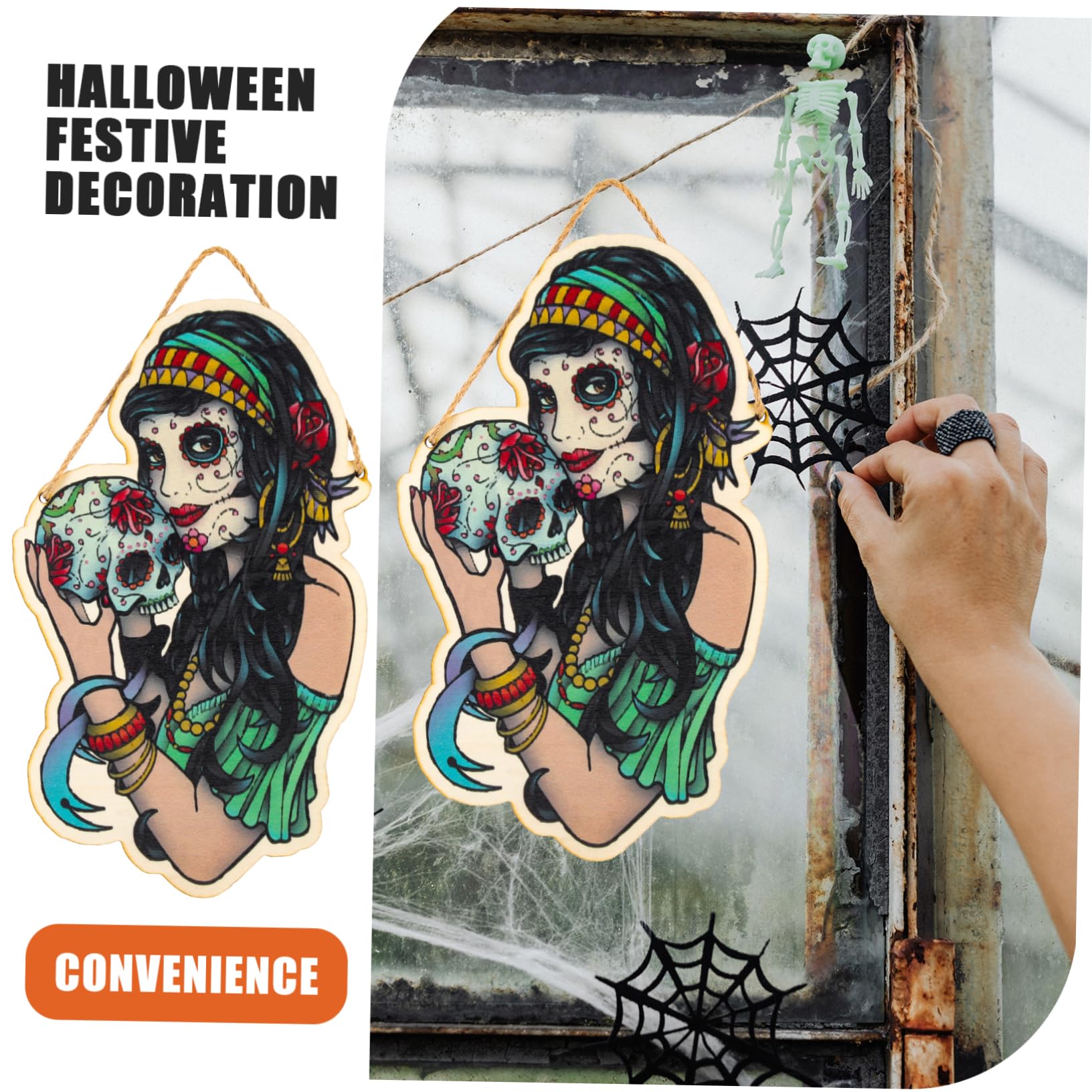 PRETYZOOM 5 Pezzi Di Decorazioni Di Halloween Decorazioni Per Feste Di Halloween Decorazioni Da Appendere Decorazioni Per Feste Horror