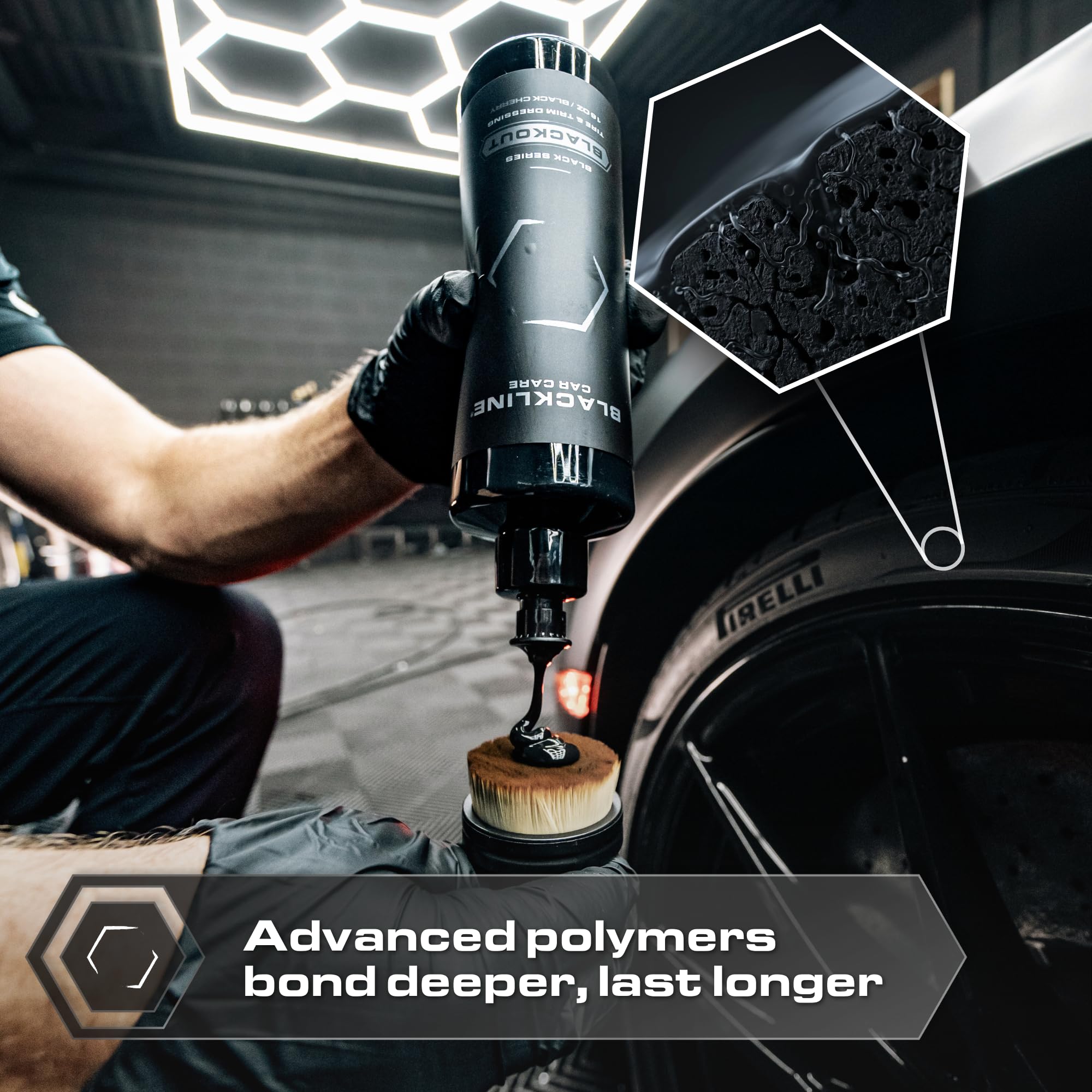 best black trim dressing Exoforma Black Trim Restorer - Restores Factory Black To Plastic Trim - Protects Against UV Rays - Unique Dye-Infused Formula Lasts 6+ Months