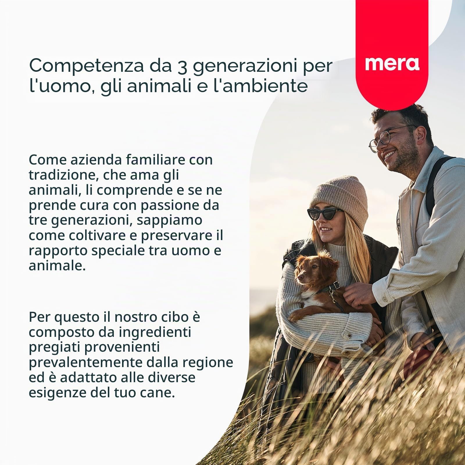 Mera Agnello & Riso Sensitive, Cibo Secco per Cani Sensibili, Adulti, Senza Grano e Zucchero (12,5 kg)