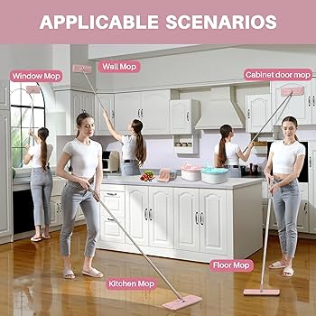Amazon.com: JOYMOOP Flat Mop, Microfiber Mops for Floor Cleaning