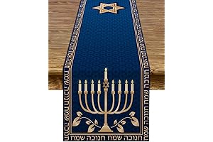 Hanukkah Table Runner: Embrace the Festival of Lights