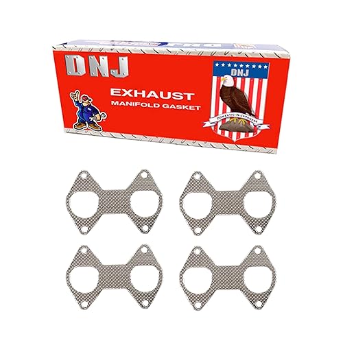 DNJ EG4173 Exhaust Manifold Gasket Set for 2004-2014 Avanti, Ford, Lincoln, Mercury Avanti, Expedition, Explorer 4.6L-5.4L V8 V SOHC 281cid
