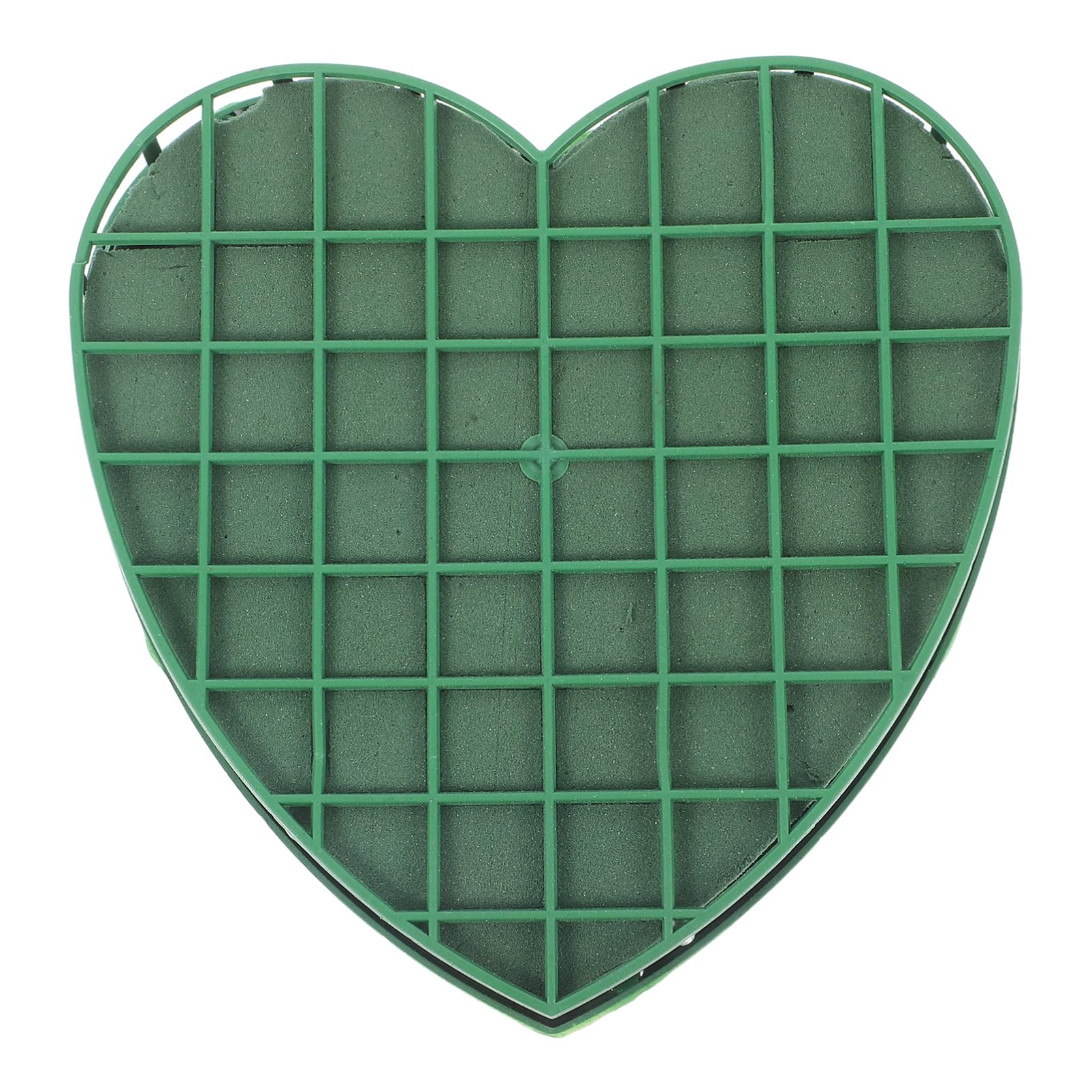 Veemoon Creative Green Floral Foam Plate with Leak-Proof Design and Suction Cup, for DIY Flower Arrangement and Graduation, for Wedding Floristry Supplies and Car Decoration Random Color Random Style