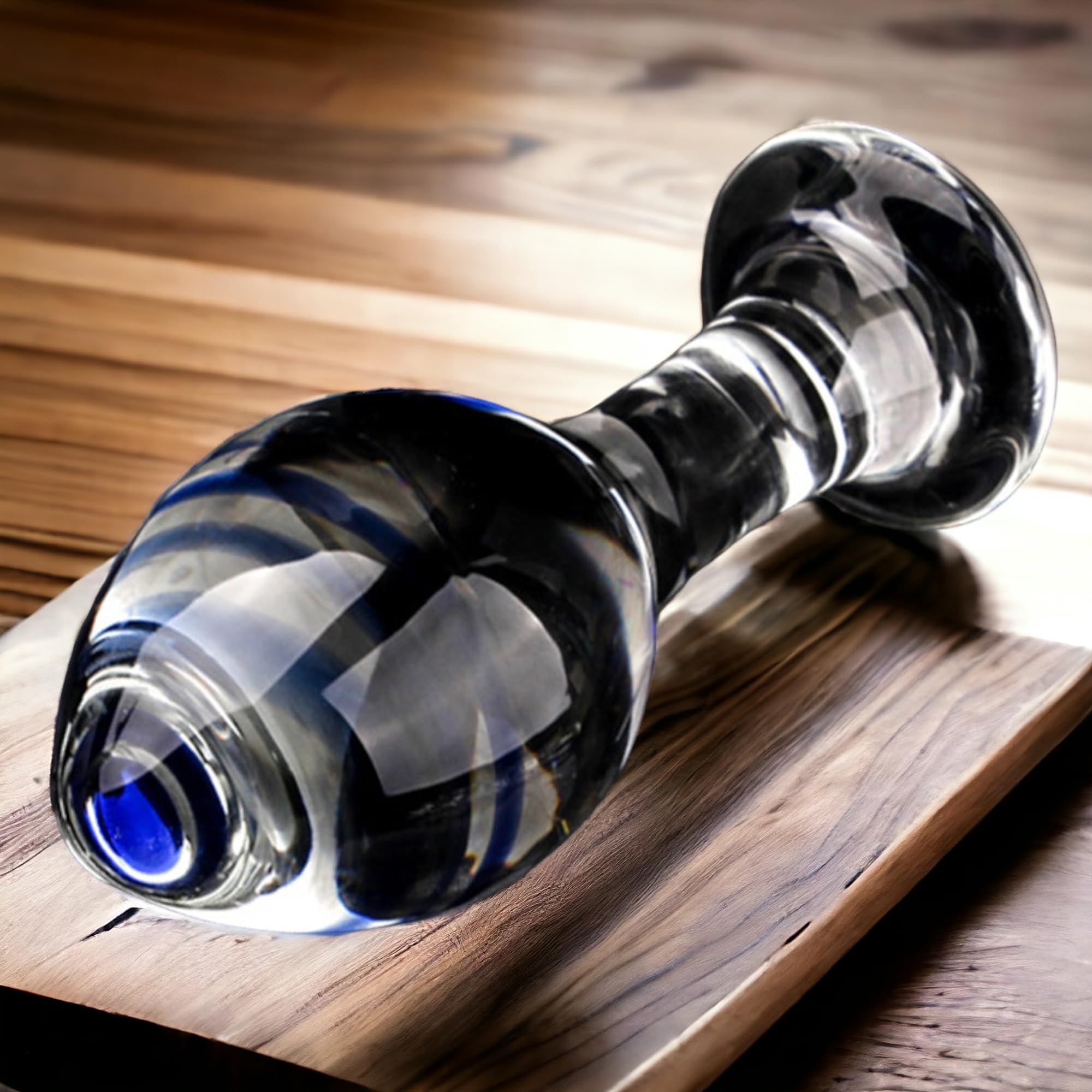 Dildo En Verre - Jouet Sexuel Pour Point G, Prostate Et Anal - Sans Marque - Neuf