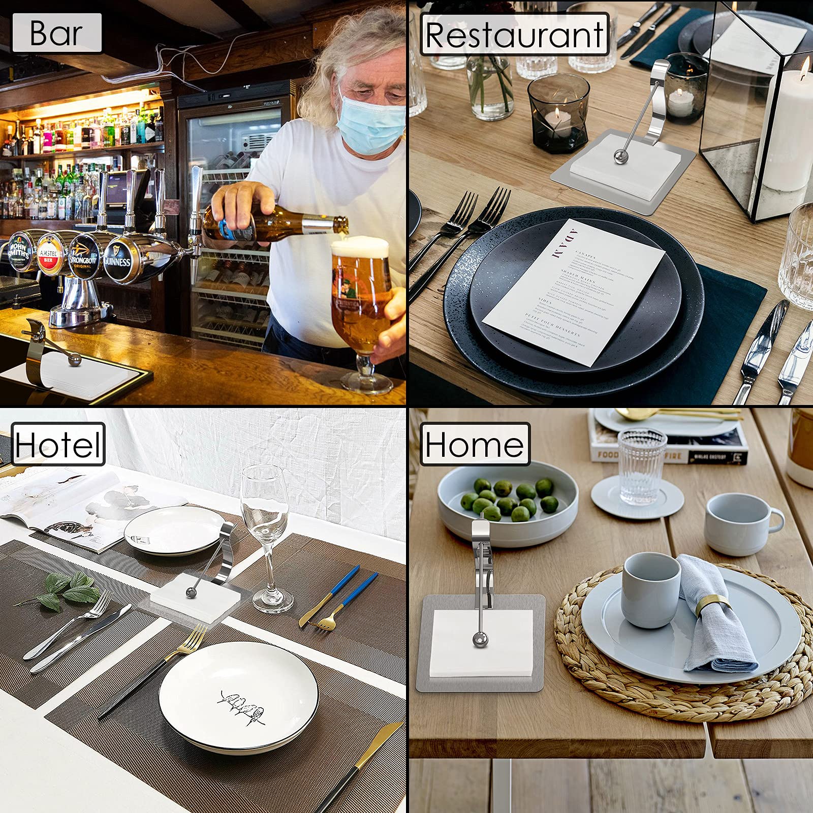 Portatovaglioli da tavola - Per la casa e per te - Cucina - di sol