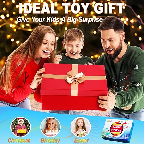 Miniatura 7 de Juegos de mano de 32 bits para niños precargados 139 videojuegos, reproductor de videojuegos portátil con pantalla IPS de 3.0 pulgadas y batería