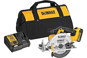 DEWALT 20V MAX 6-1/2-Inch Circular Saw Kit: Optimal Power and Precision for Your Cutting Needs