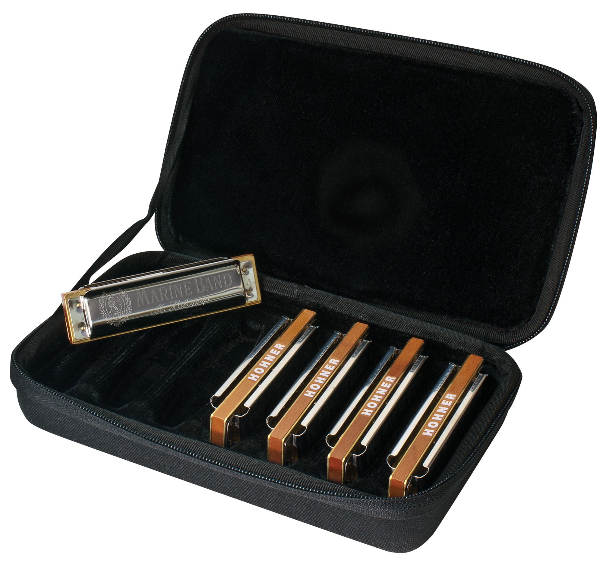 Amazon.com: Hohner MBC Marine Band 1896 Harmonica - 5 Pack Bundle