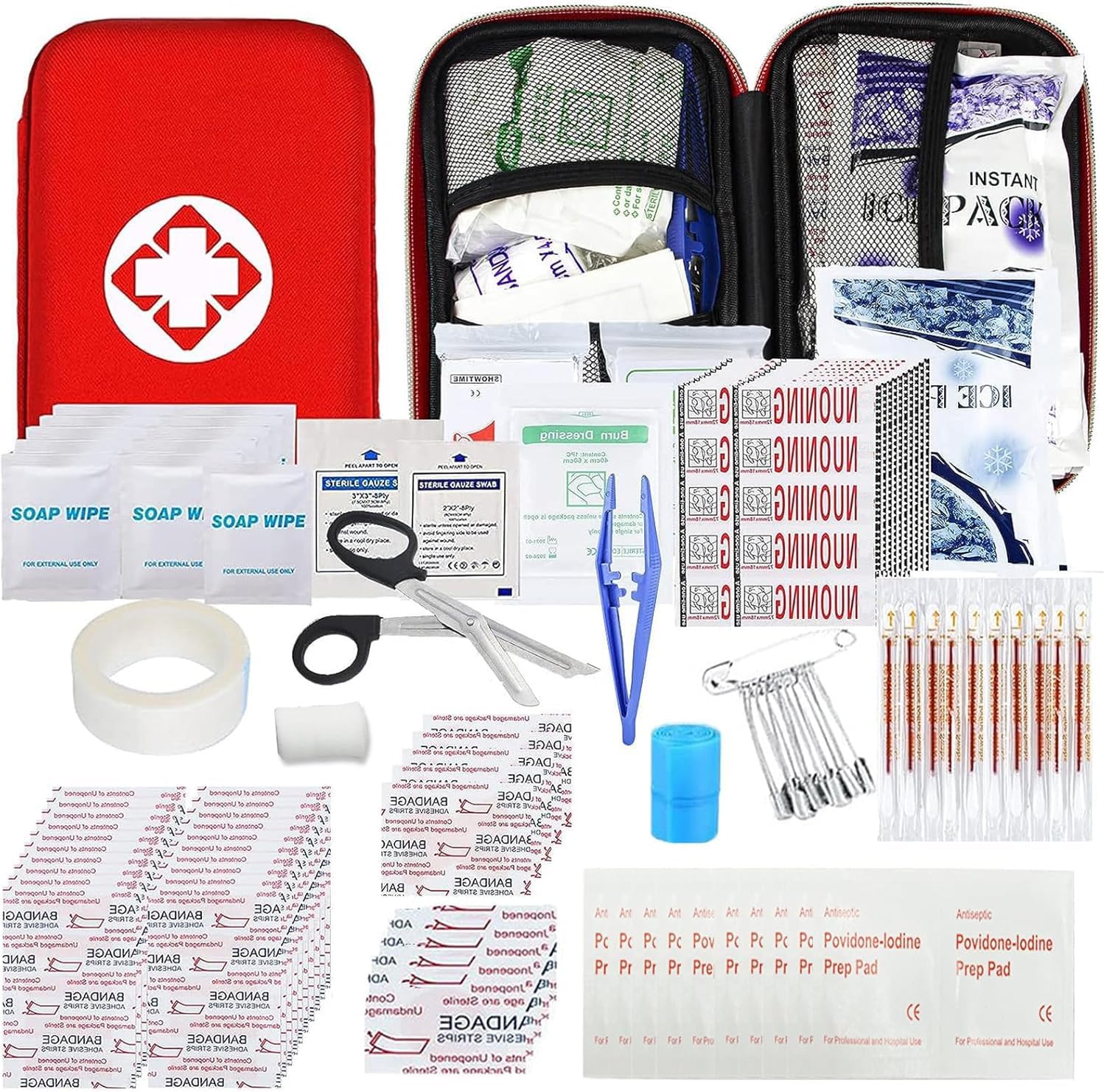 275-Piece Car First Aid Kit: Compact Emergency Gear for Travel & Outdoors 275-Piece Car First Aid Kit: Compact Emergency Gear for Travel & Outdoors