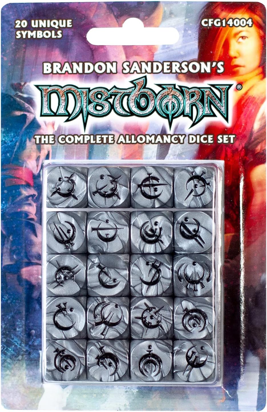 Mistborn Allomancy Dice Set by Crafty Games - Fantasy Role-Playing Accessory, Ages 13+