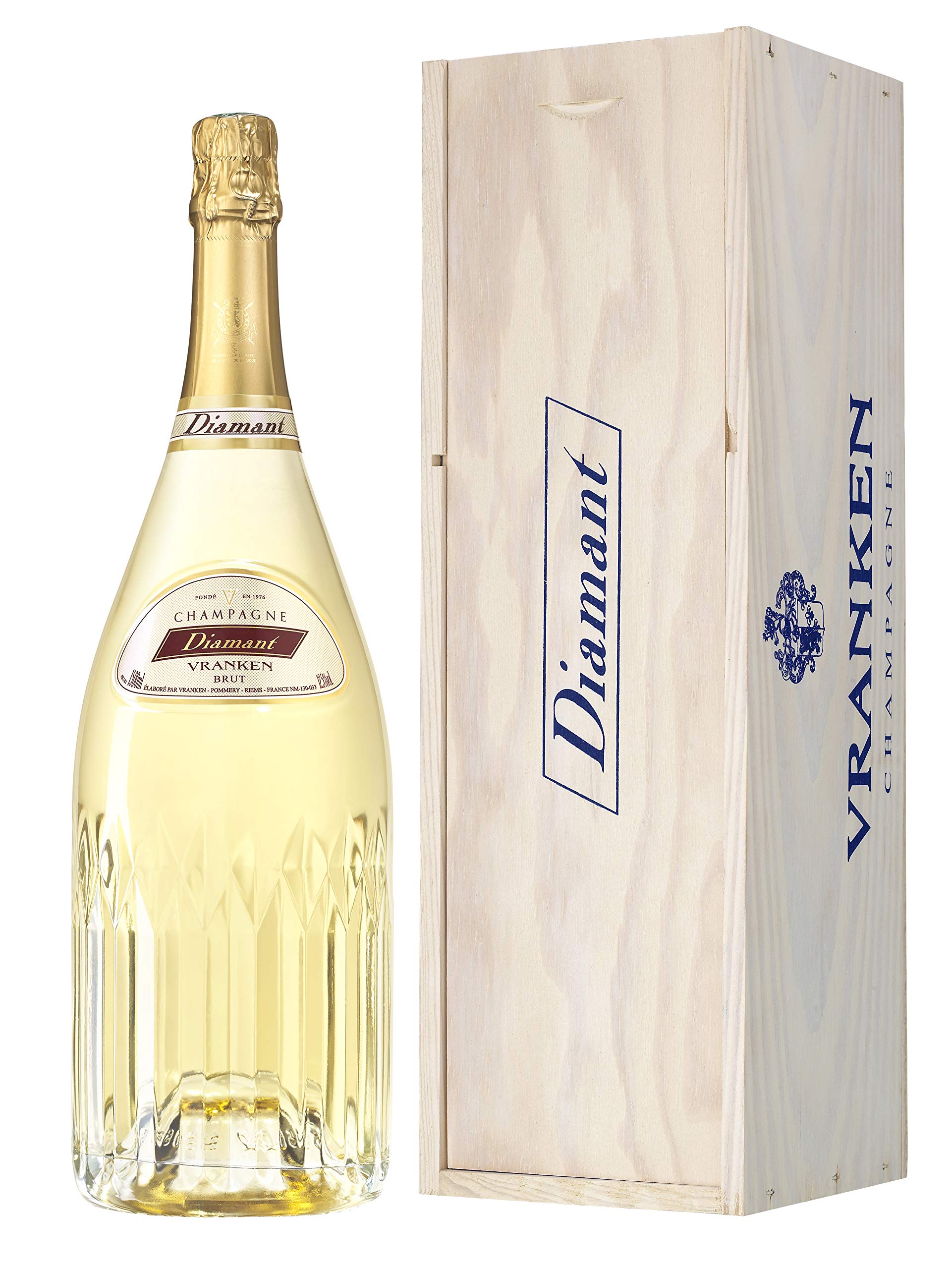 DIAMANT Vranken - Champagne Brut - Magnum Avec Caisse Bois - 150 cl