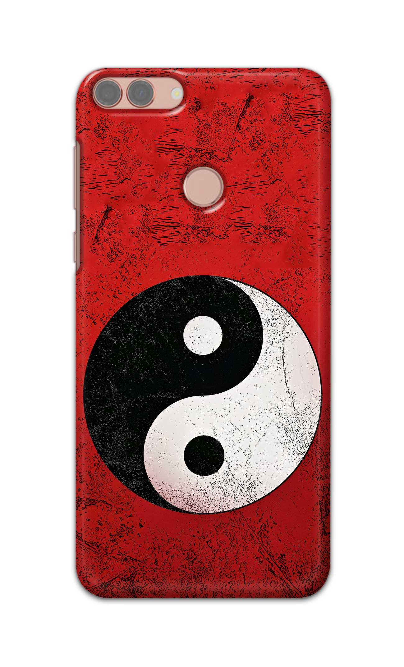 PRINTFIDAA® Printed Hard Back Cover for Huawei P Smart 2017 Back Cover (Chinese Logo -M1) -190724(EU)