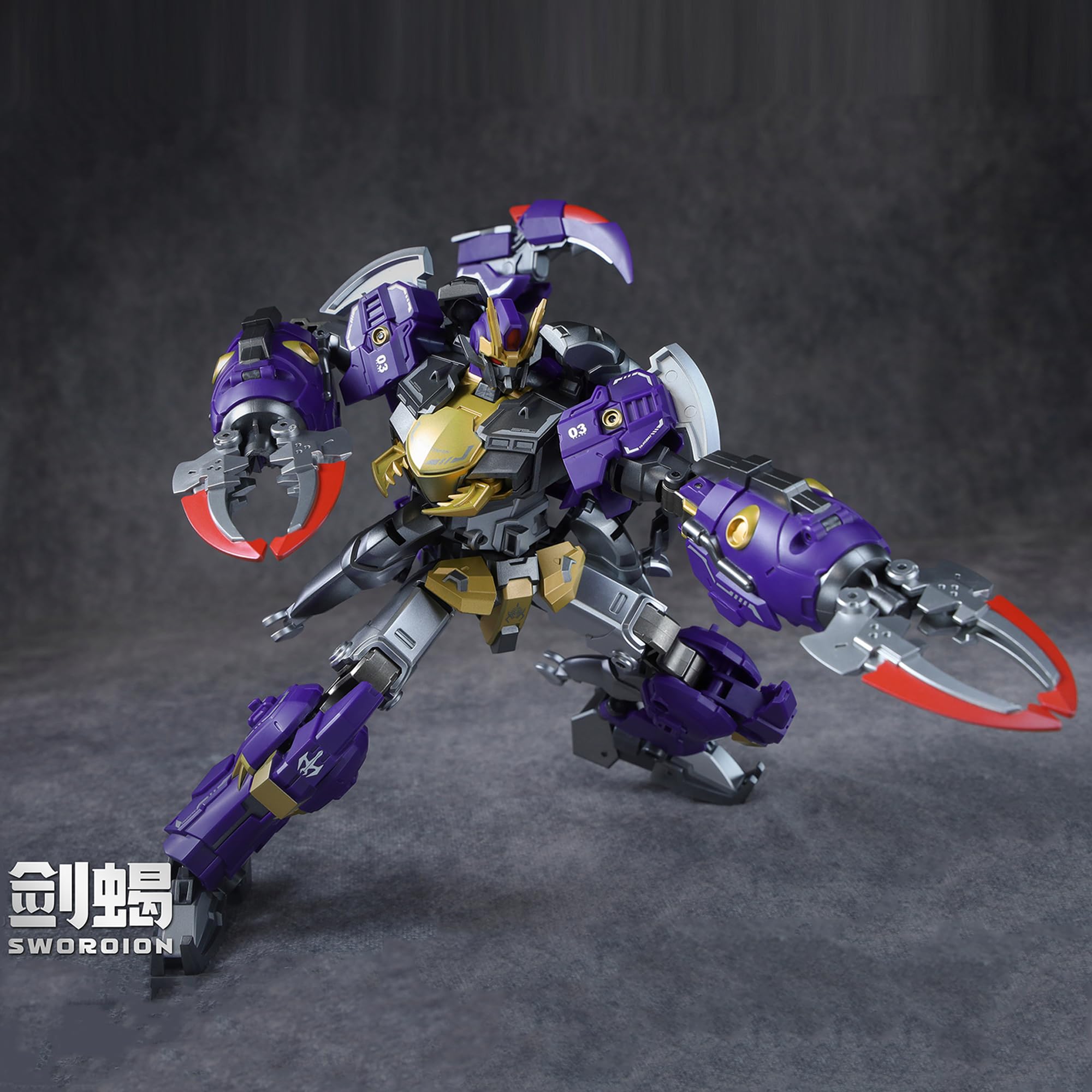 TOYVERSE CANG-Toys 1/18 Transformable Action figurka Trans Age, Bergion Swordion, ruchome stawy, model postaci, od 15 lat