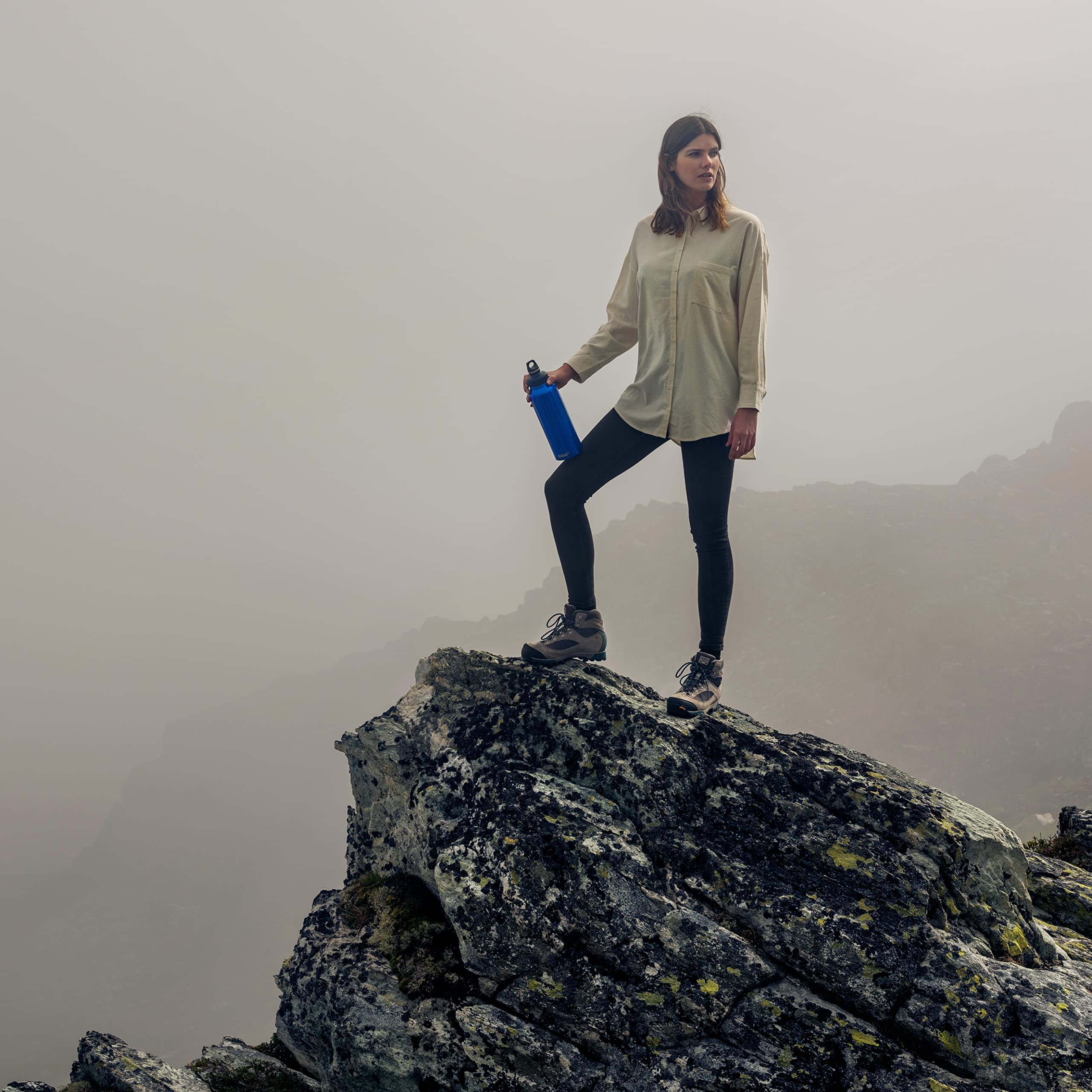 Sigg - Borraccia Alluminio - Traveller - Certificata Climate Neutral - Perfetta per Bevande Gassate - Ermetica - Leggera - Senza BPA - 0,6L / 1L