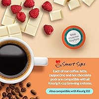Vista 155 de Smart Sips, Pumpkin Spice Cinnamon Roll Coffee, Medium Roast, Gourmet Flavored Coffee Single Serve Pods for Keurig K-Cup Brewers, 24 Count