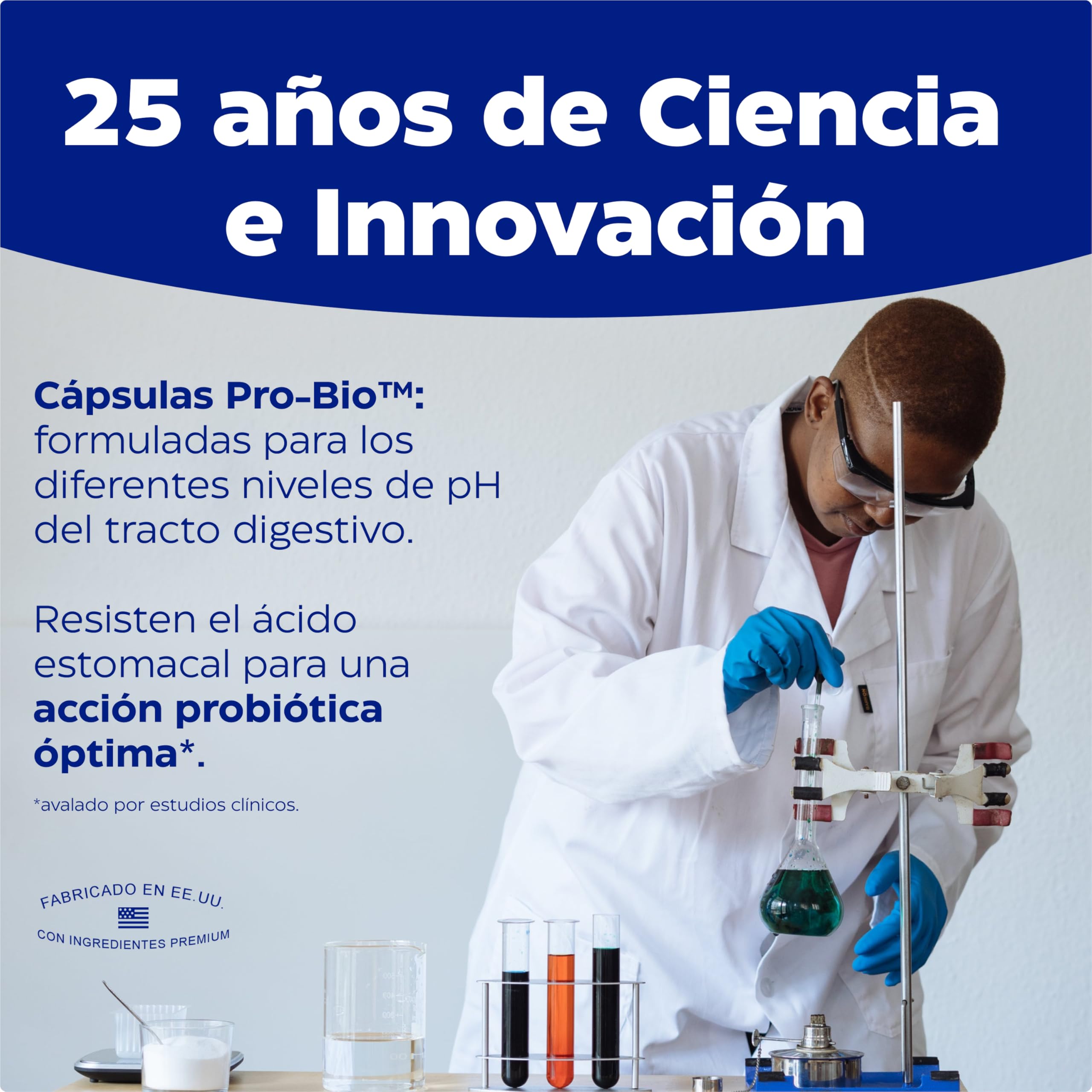 Enzymedica, Pro-Bio, Para un Intestino Sano, Aumenta la Digestión y la Regularidad, Reduce la Hinchazón y los Gases, Con 15 Mil Millones de UFC, Sin Gluten, 90 Cápsulas
