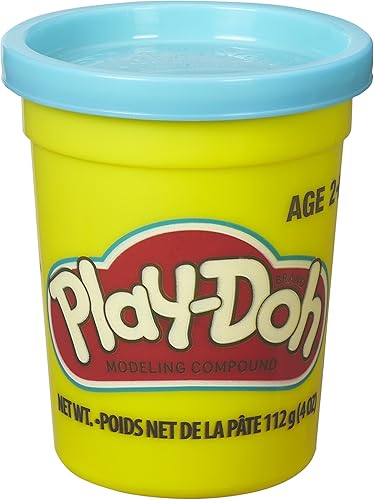 Play-Doh Masa de lata individual, azul brillante