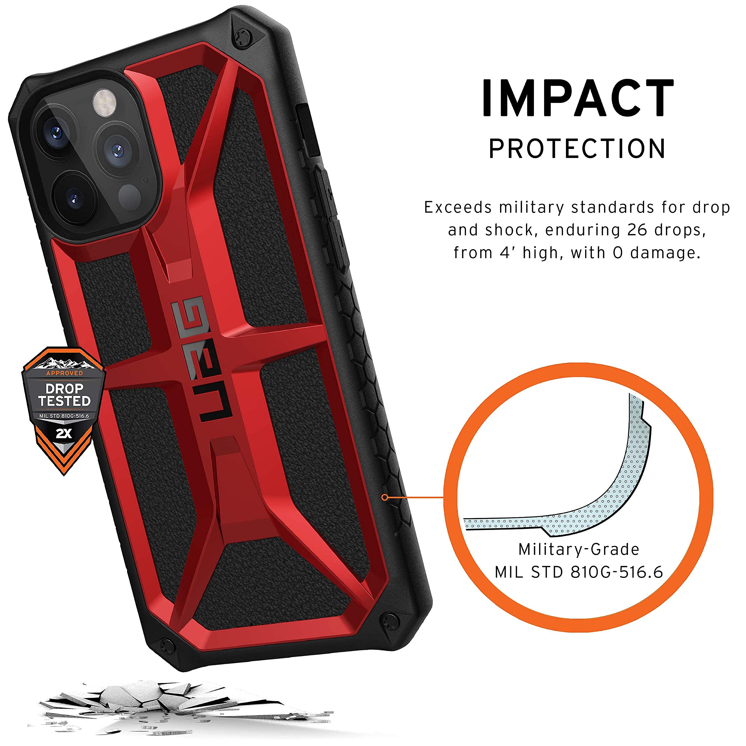Amazon.com: URBAN ARMOR GEAR UAG Designed for iPhone 12 Case