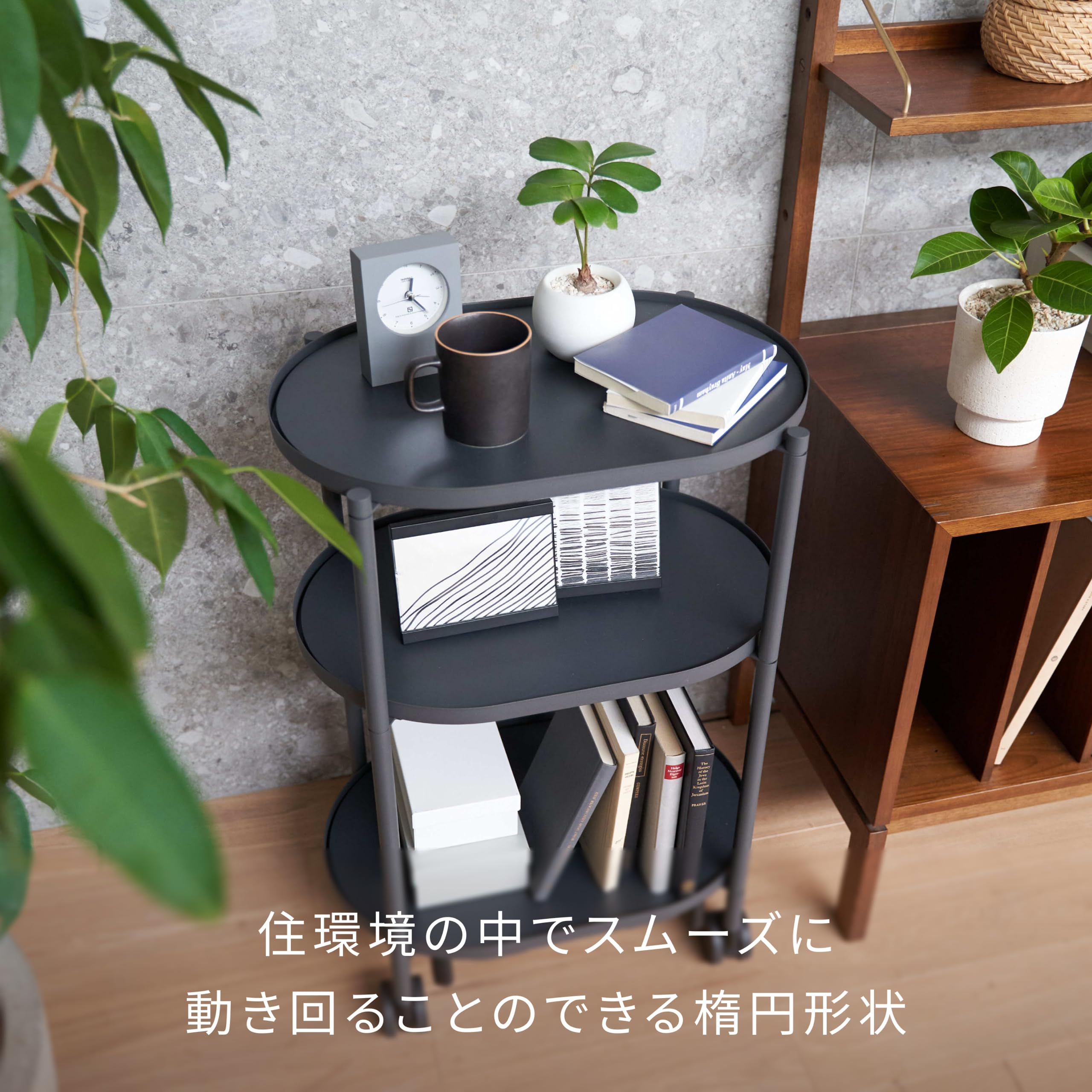 Amazon.co.jp: Kachaka カチャカシェルフ3段（カバーパネルなし 