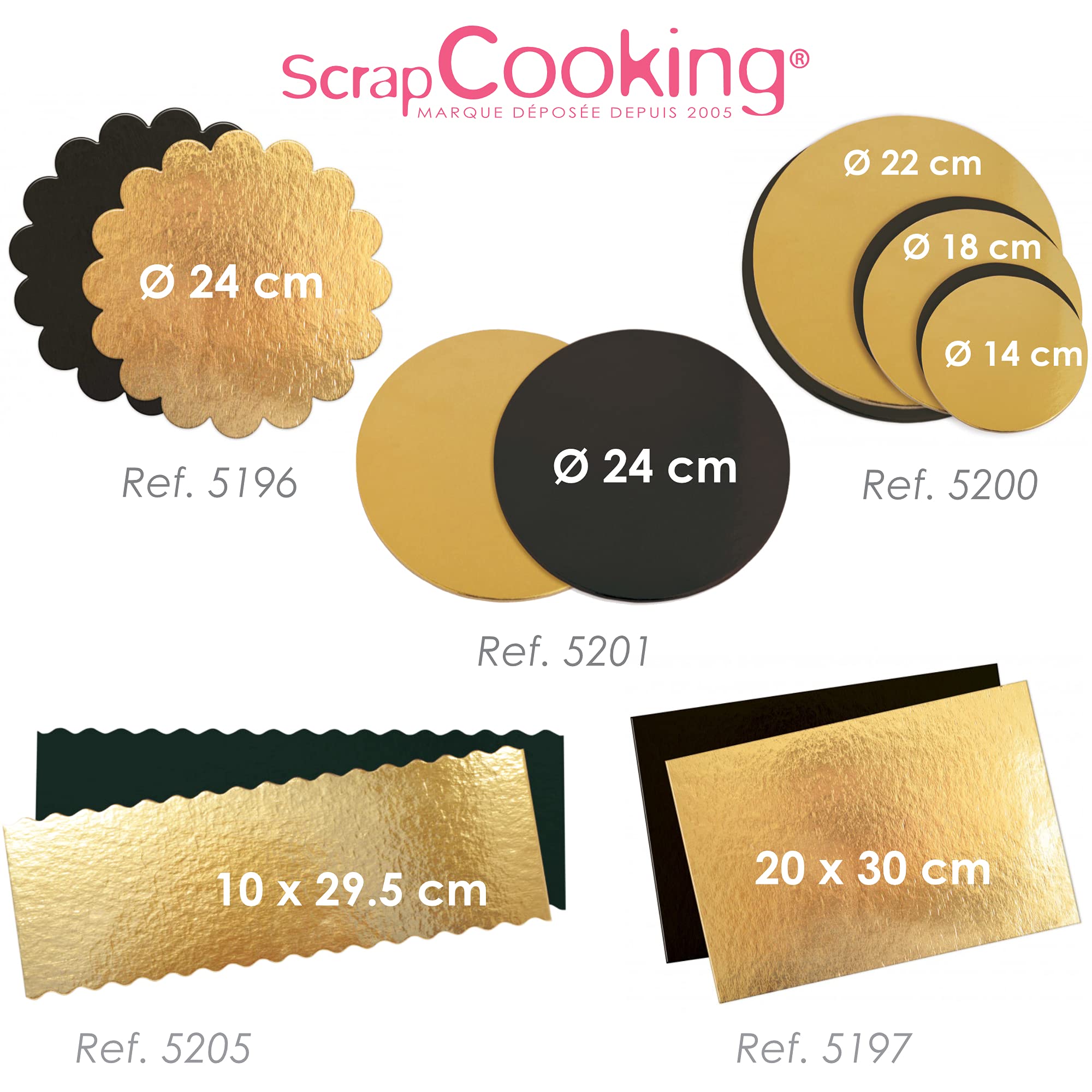Colorful Cake Boards - Set of 6 for Candy & Treats -7 Colorful Cake Boards - Set of 6 for Candy & Treats -7
