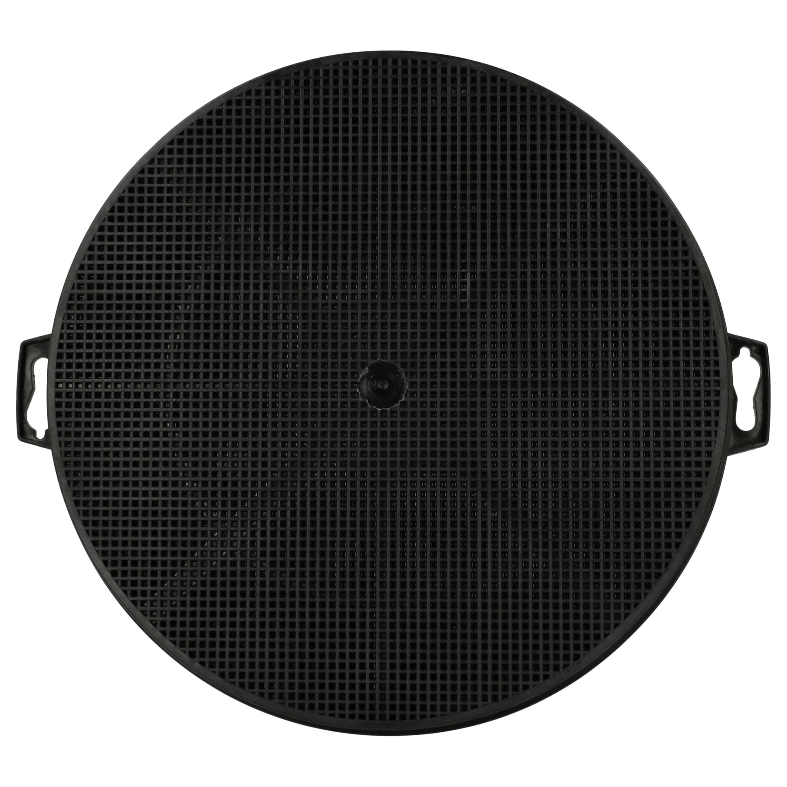 vhbw 4x Filtro a carboni attivi sostituisce Indesit FAC539, CHF210/1 per cappe aspiranti - 21 cm