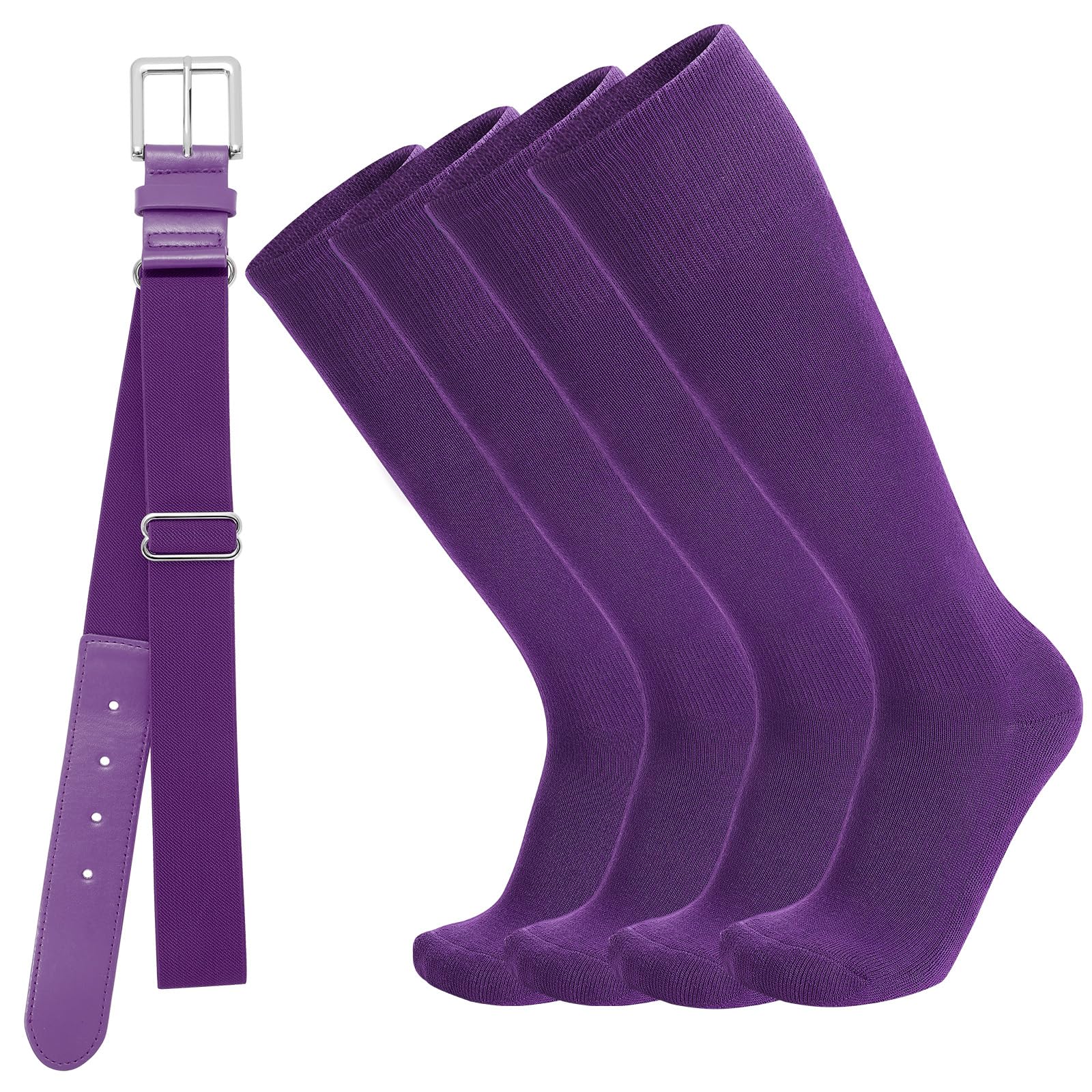 SANSTHS Youth Baseball Socks and Belt Combo Toddler Kids - softball | Mubboo