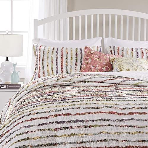 Miniatura 4 de Greenland Home Set de Colcha Algodón Multicolor King