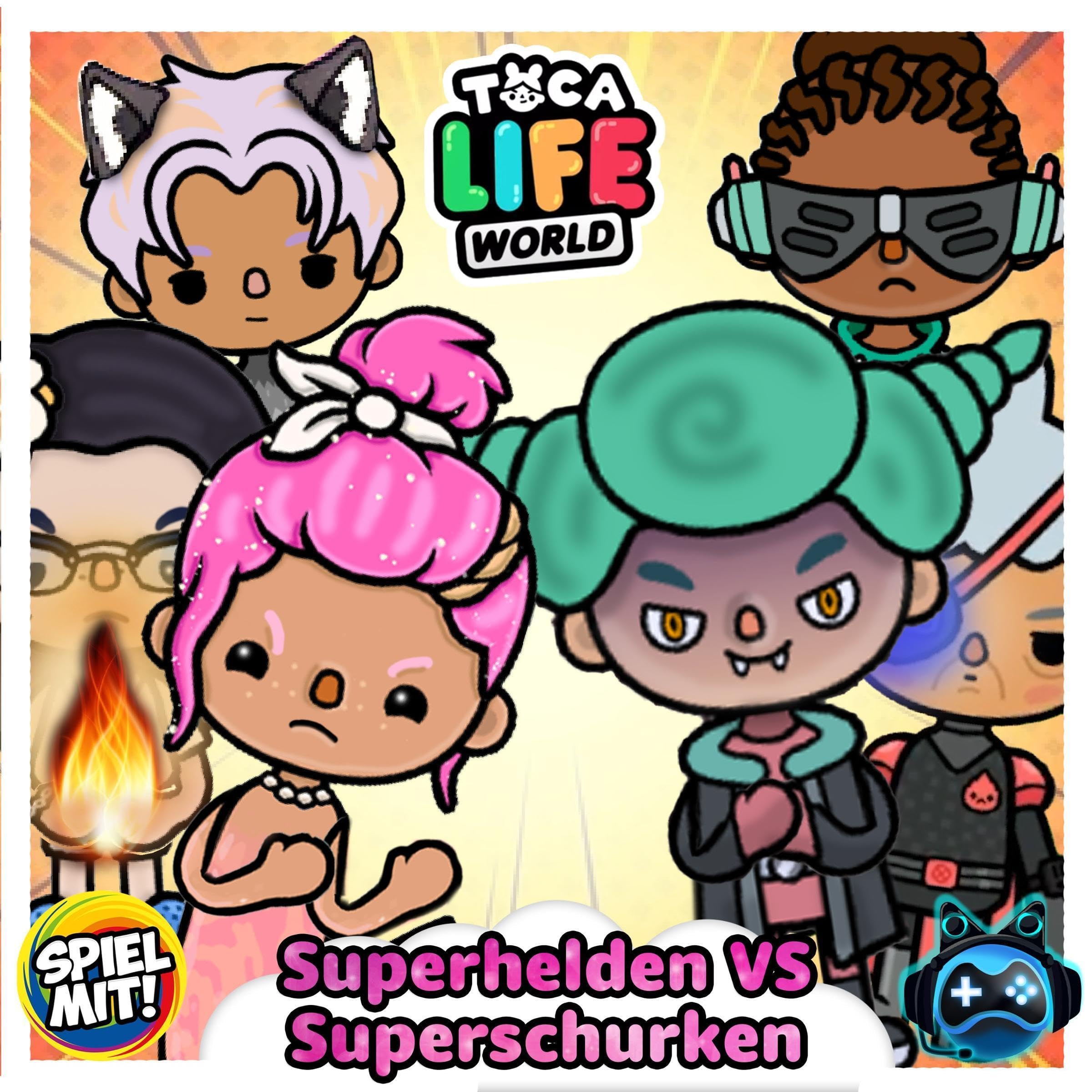 Cover art for Superhelden VS. Superschurken - Teil 2