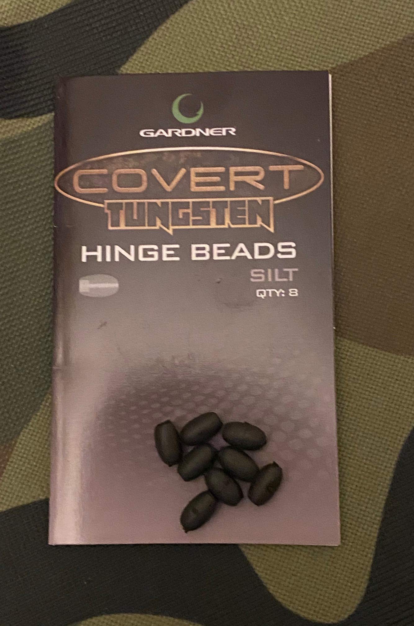 Gardner Covert Tungsten Hinge Bead Silt for use with Ronnie Rig