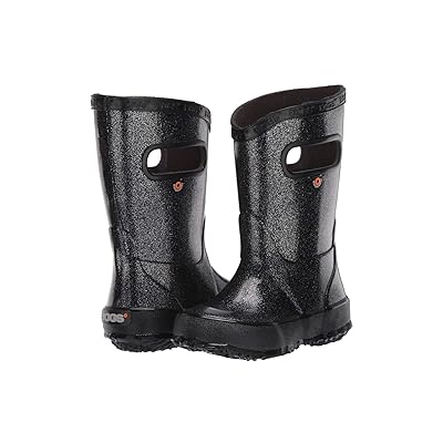 Bogs Kids Rain Boot Glitter (Toddler/Little Kid/Big Kid) Kids Shoes Black