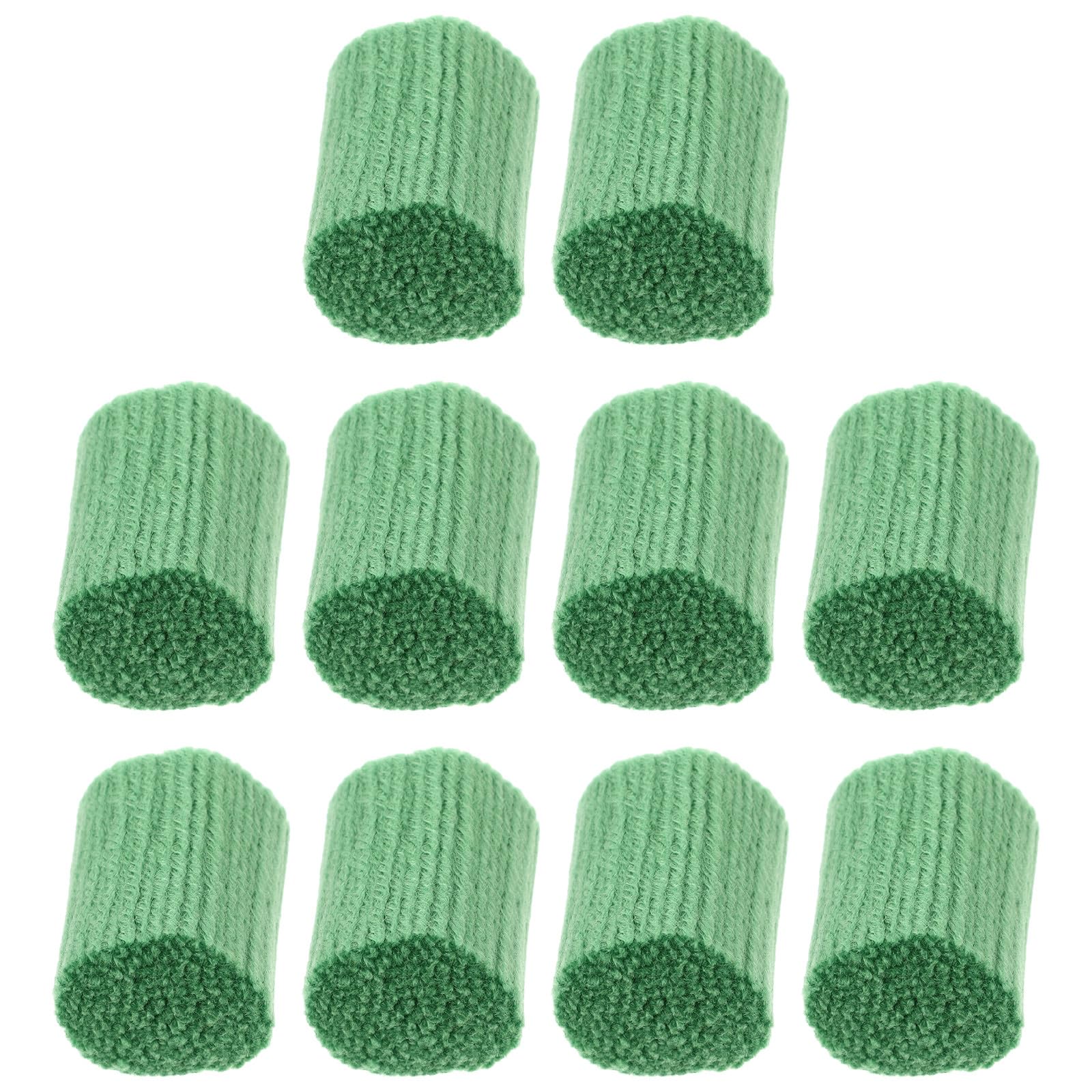 Kids Rug Precut Rug Yarn Yarn Winder 10 Rolls Hook Yarn Practical Crochet Rug Yarn Tapestry Making Yarn Precut Rug Yarn Embroidery Kits (Green)