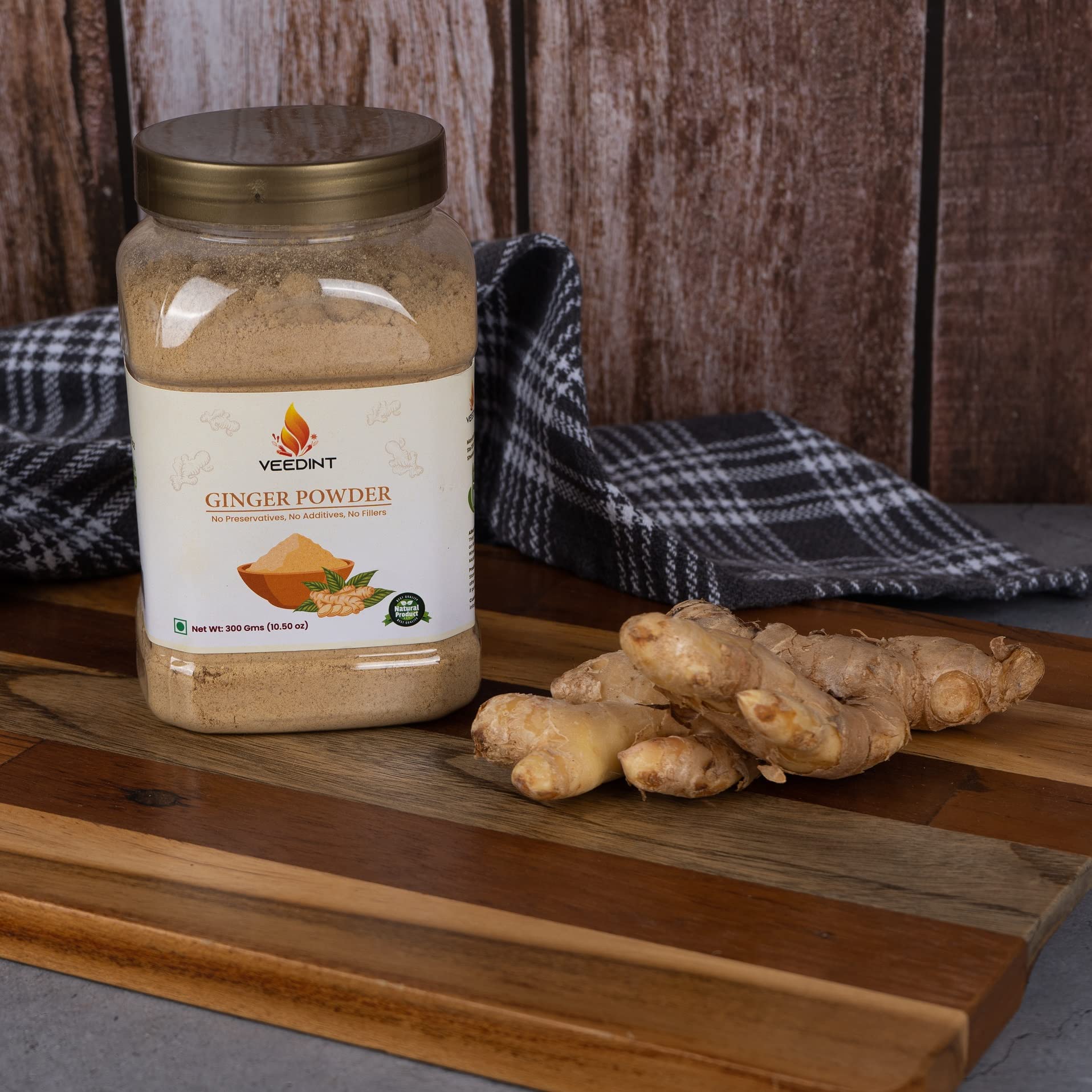 Veedint Ginger Powder, 300 gram/10.50 oz pack, Indian Origin (B0BNVW9THB) Amazon Price History, Amazon Price Tracker