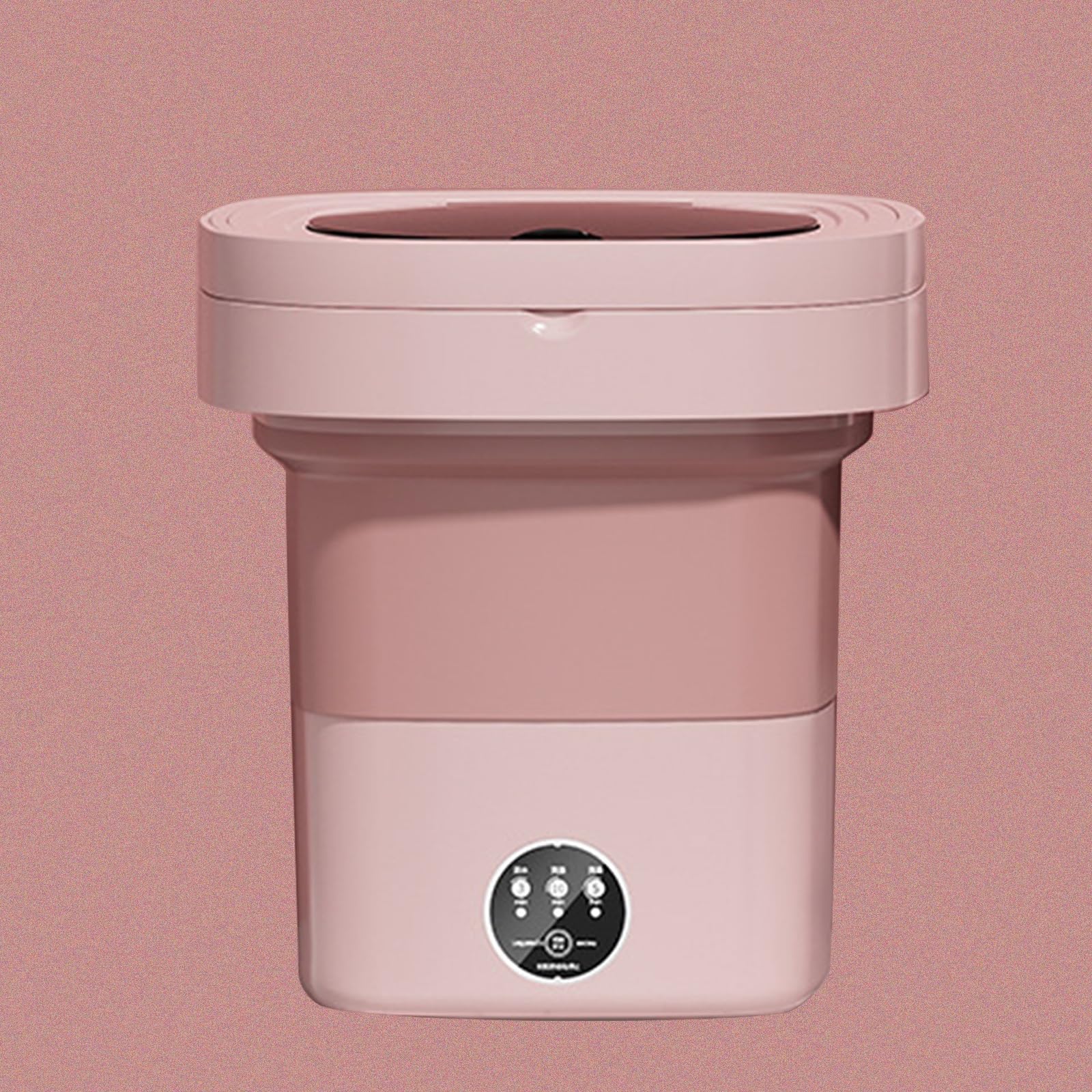 Machine à Laver Portable, Mini Laveuse D'une Capacité de 8,5 L Avec 3 Modes de Nettoyage en Profondeur, Machine à Laver Pliable avec Essorage Doux for Chaussettes, Vêtements de Bébé, Serviettes ( Colo