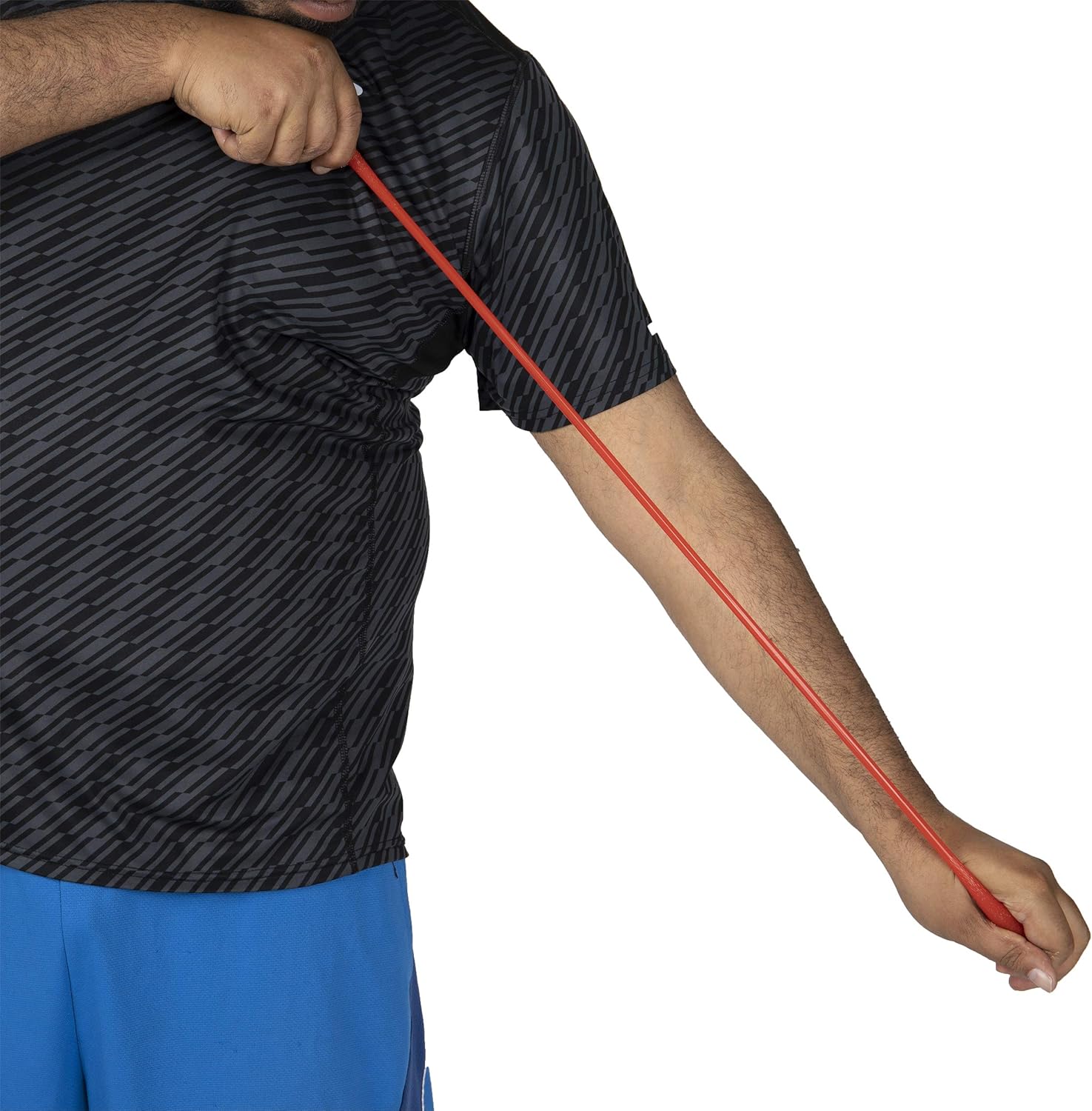 Mind Reader 1 Shape Chest Expander, Rubber Resistance Band, Exercise Stretching Strap, Red : Everything Else