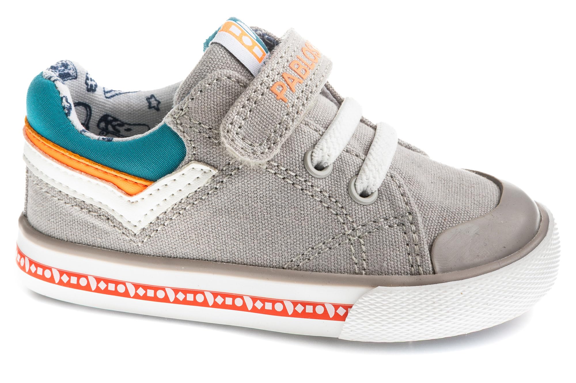 Pablosky Herren Grau Baby-Jungen Goma 984550 Sneaker, 26 Eu Weit