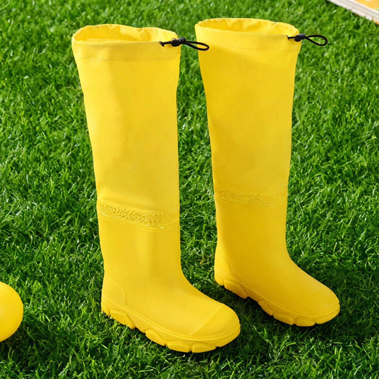 Stivali di gomma per bambini, leggeri, antiscivolo, impermeabili, da giardino, comode, unisex, per ragazzi e ragazze, antivento, da equitazione
