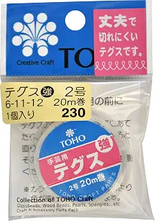 TOHO テグス 太さ約0.23mm×約20m巻 強 2号 スキ 6-11-12