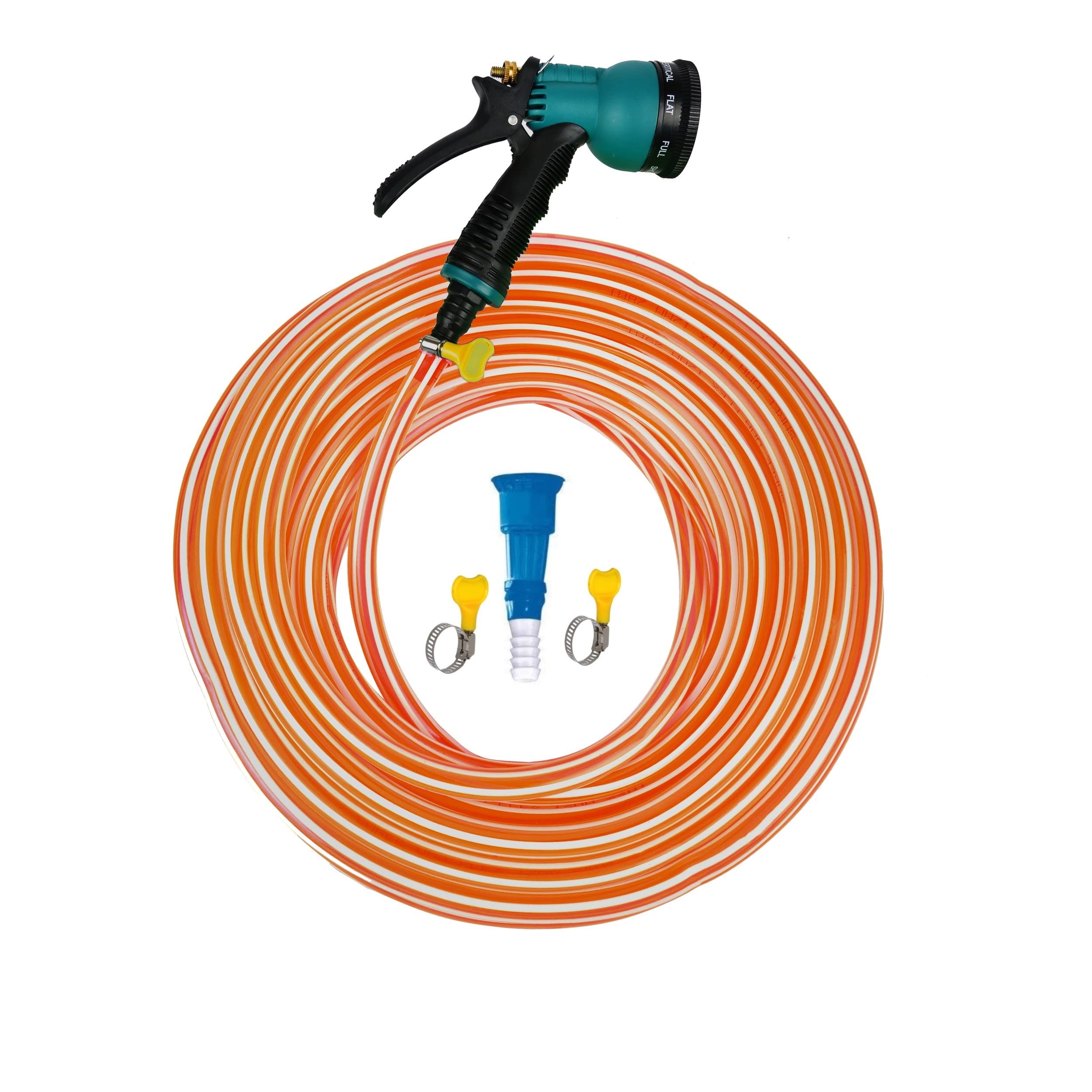 Buy STUTI WORLD Heavy Duty 3 Layered Water Hose Pipe with 8 Mode