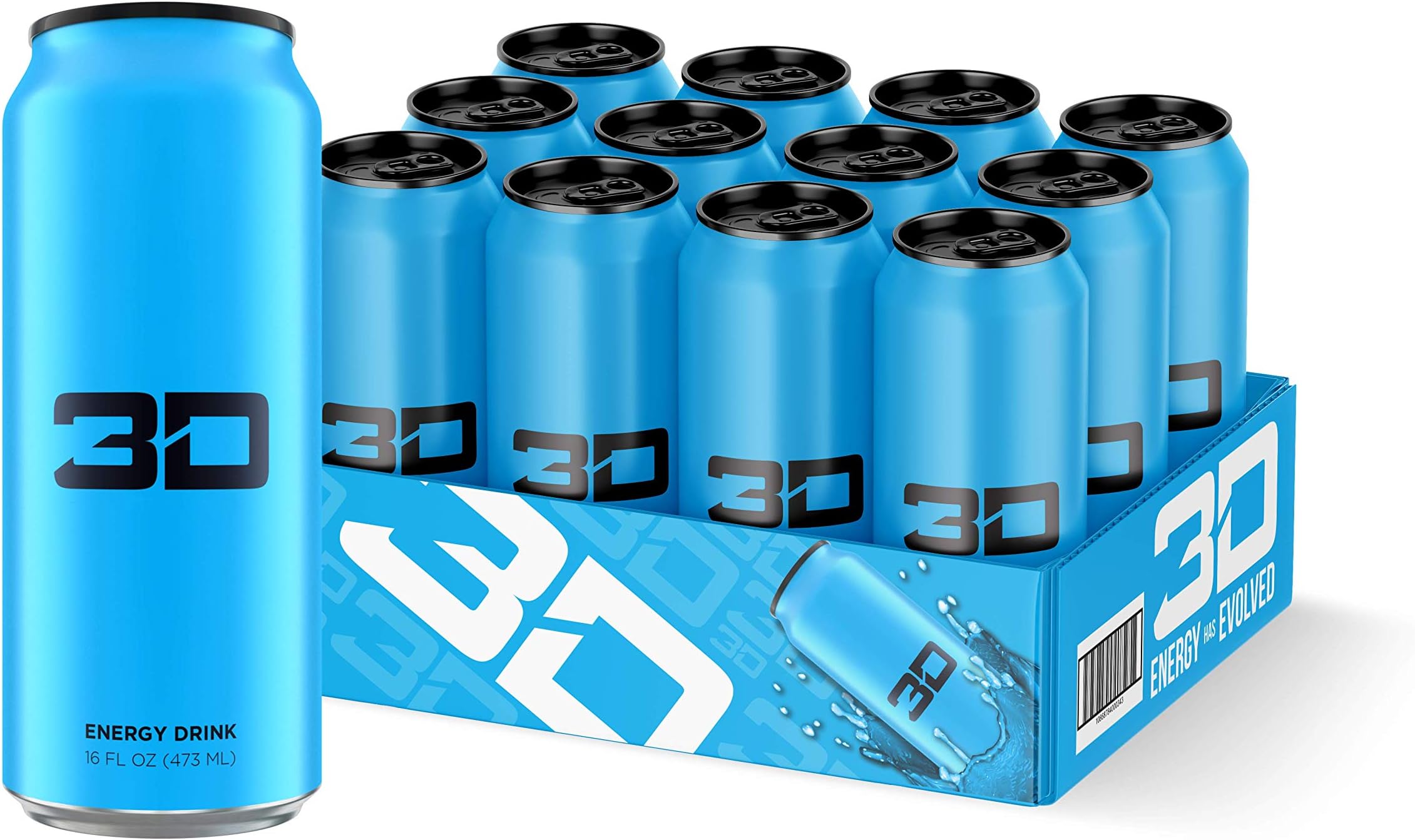 3D Energy Galaxy Lime Sugar Free Energy Drink Pre