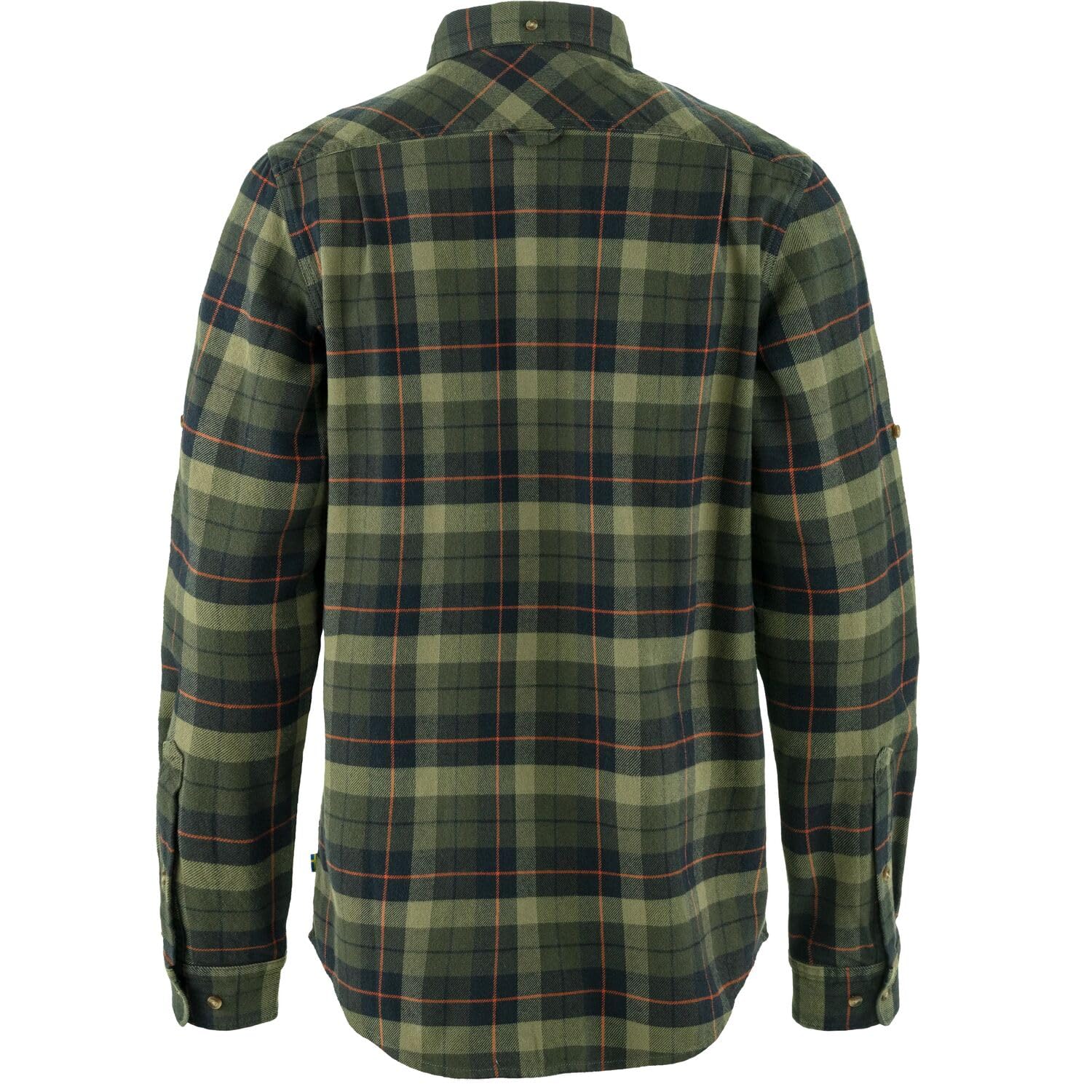 Fjällräven Męska koszula Singi Heavy Flannel M, Black/Deep Forest, XXL, czarny/głęboki las, XXL