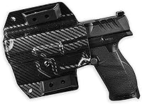 Vista 2 de OWB Concealment Holster - Outside The Waistband Holster - fits Walther PDP Compact 4.5
