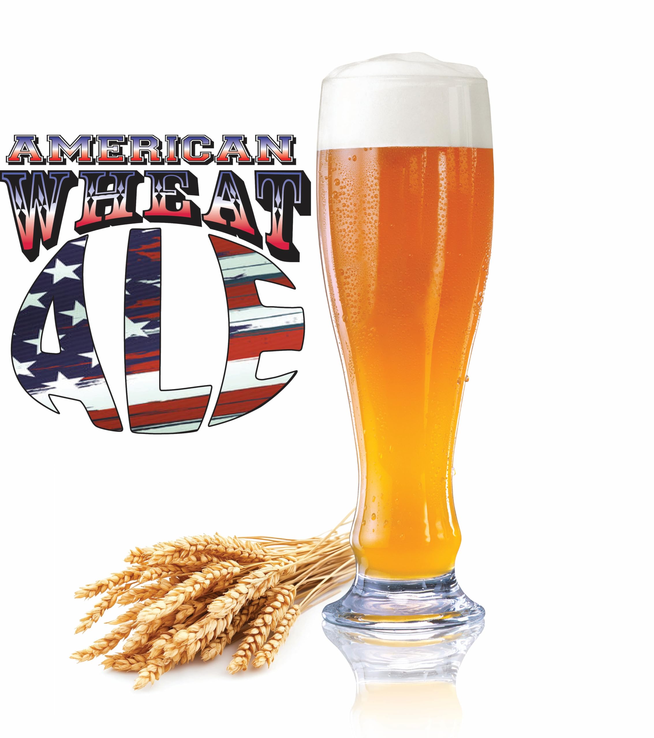 American Wheat ALE Home Brew Beer Recipe Ingredient Kit