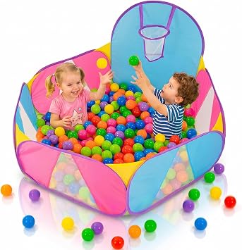 Ball Pit for Baby Playpen Ball Pool Playhouse Ball Pit Balls Playpen Baby Play House for Kids Play Tent for Kids Pool Balls Baby Ball Pit D