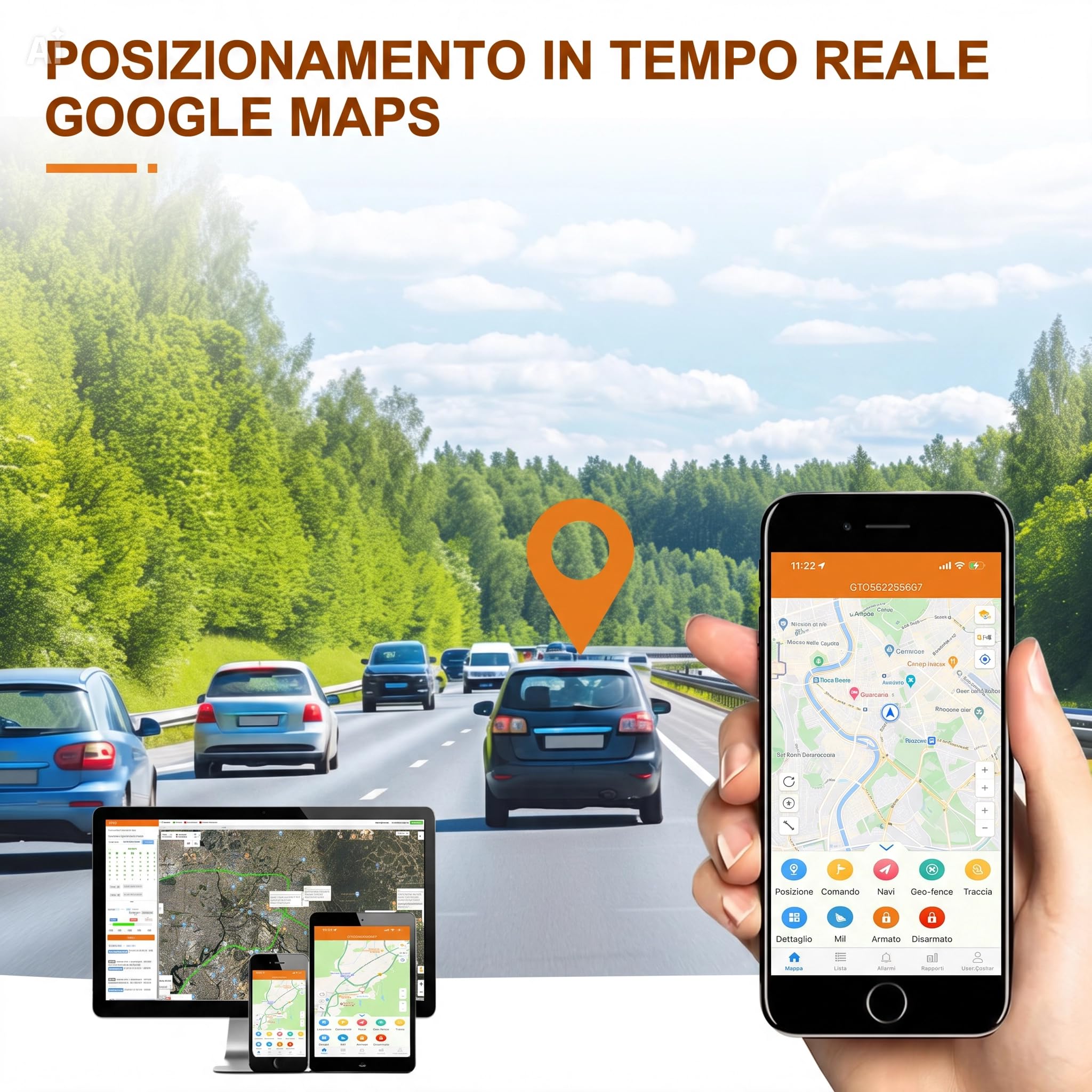 Rastreador GPS 4G Good Track Pro CY05 para vehículos – Rastreador de coche impermeable IP65, posicionamiento <5 m, alarma de geofence, interrupción remota – sin suscripción, aplicación y plataforma