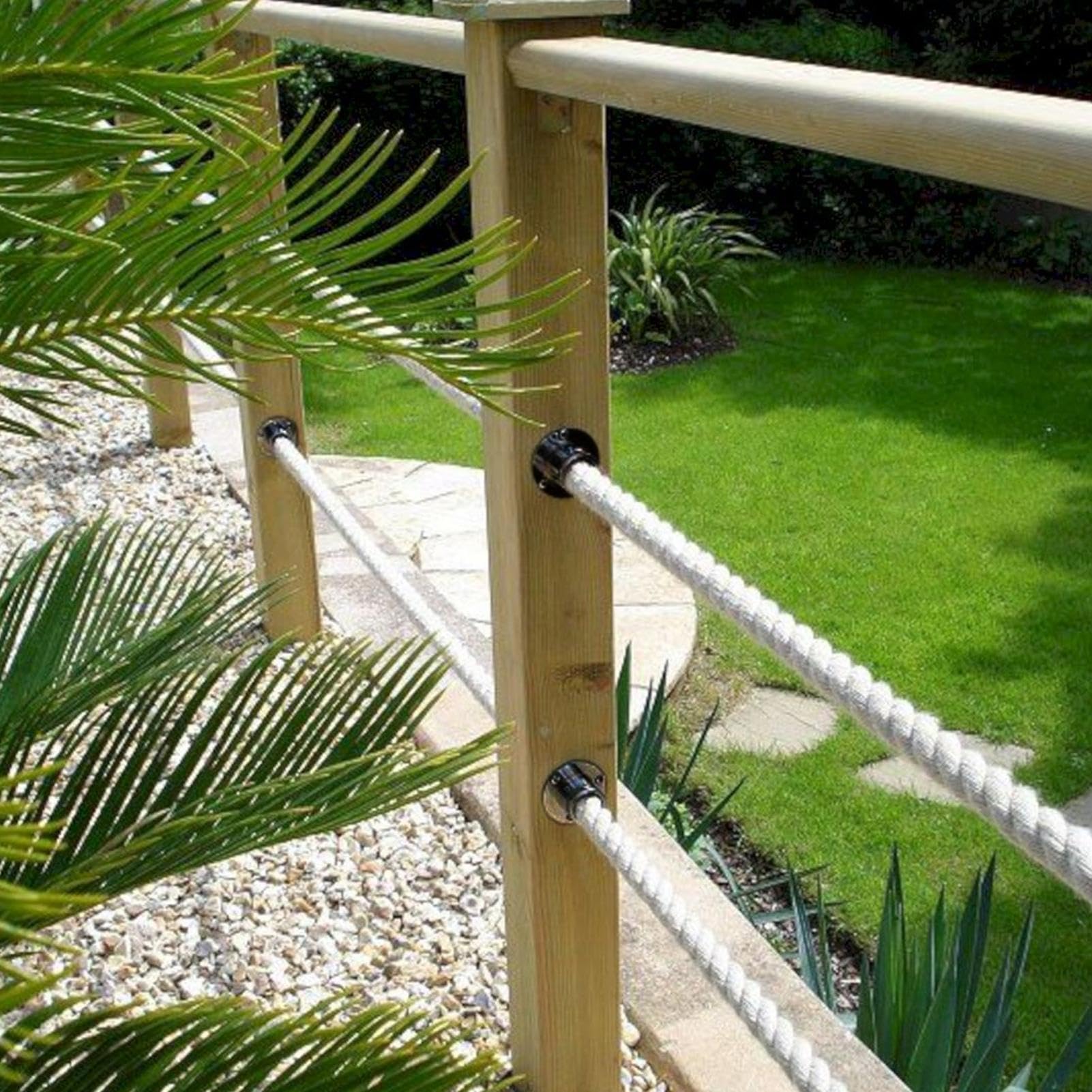 Supporti Fune 4 Pezzi Morsetto Di Fissaggio Decorativo In Acciaio | Cappuccio Di Fissaggio Per Supporto Fune Esterno Terrazza Giardino Recinzione Scale Ringhiere Ponte