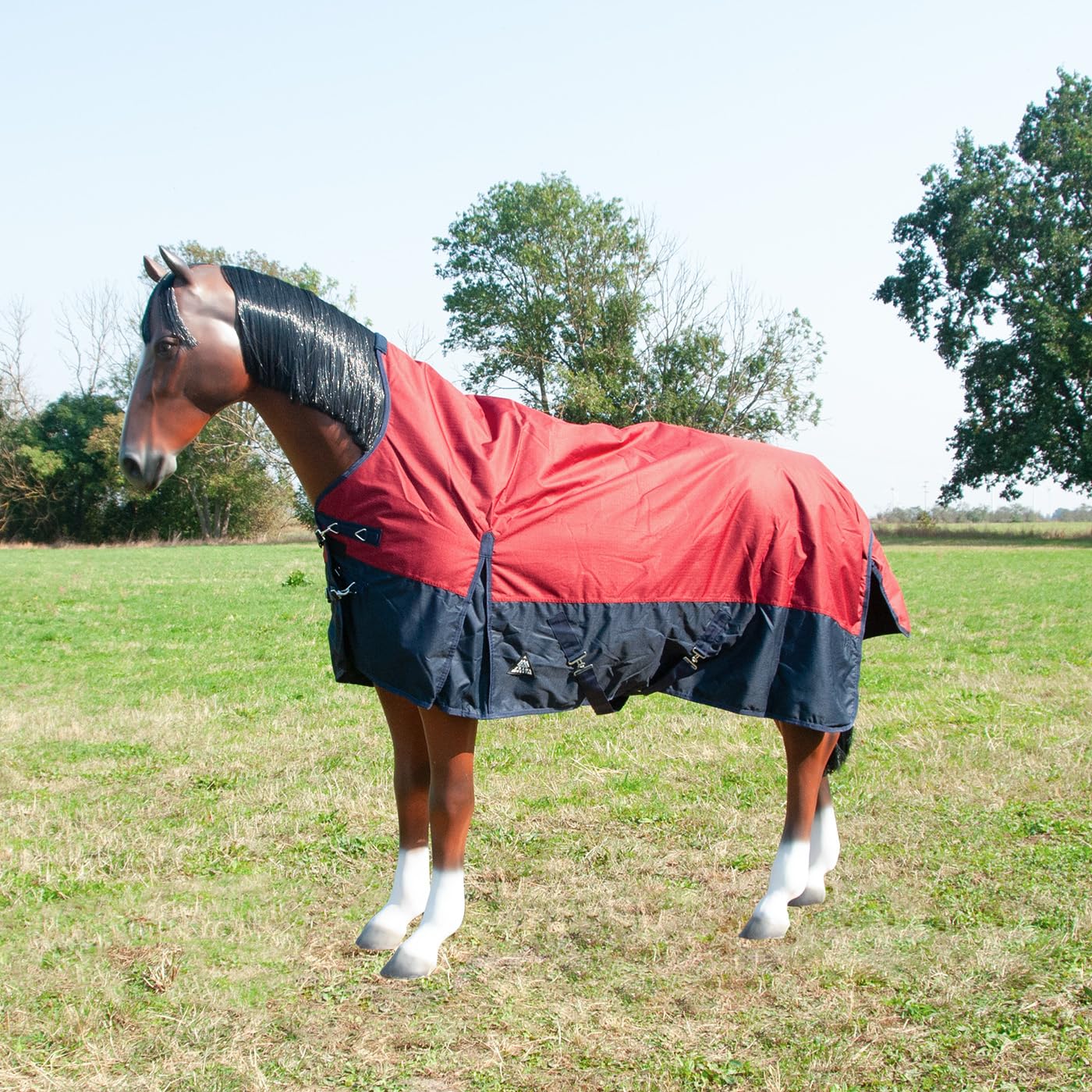 Brama-West Couverture D'hiver Pour Cheval 200 G Dakota Turnout 600D