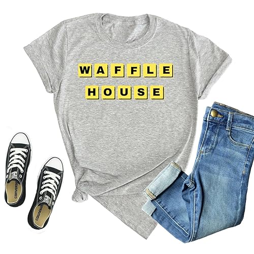 Miniatura 2 de Custom Waffle House Shirt, Personalized Waffle House gift,Waffle House Employee Shirt,Custom Waffle House Tee,Waffle House Shirt with name