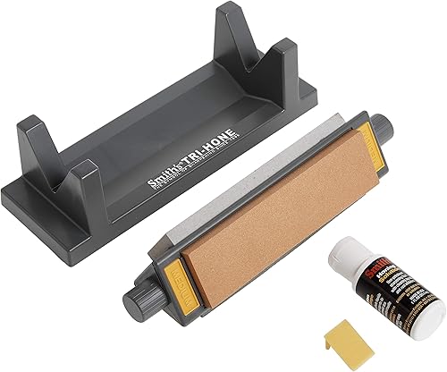 Miniatura 5 de Smiths TRI-6 Arkansas TRI-HONE sistema de piedras de afilar