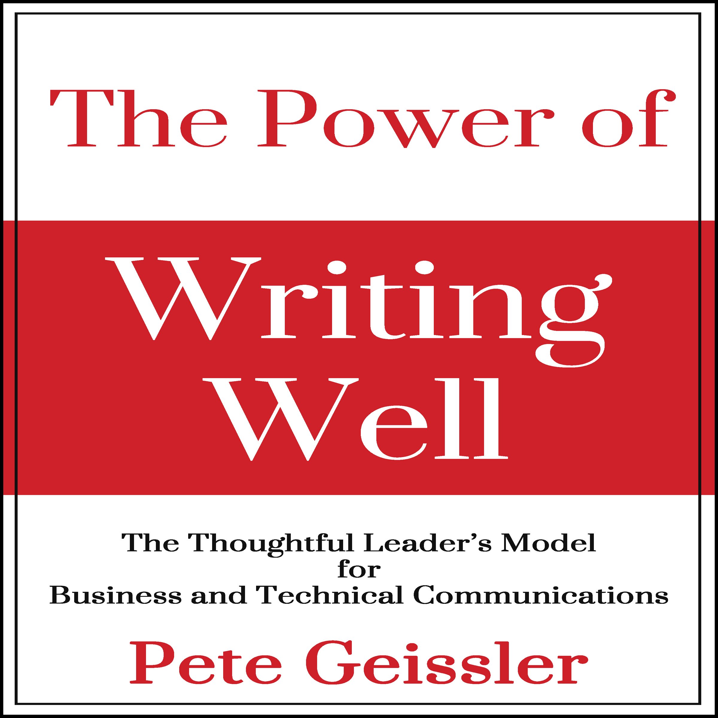 Cover art for The Power of Writing Well